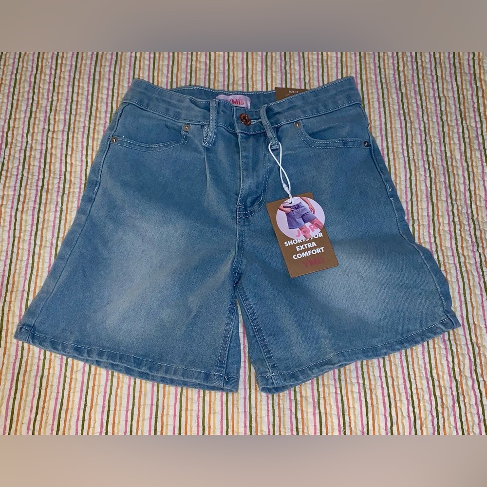 YMIGirl Jorts size 10 Vintage Inspired Longer Shorts NWT